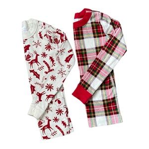 [Hanna Andersson] Set of 2 Christmas Tops 120 / US 6-7